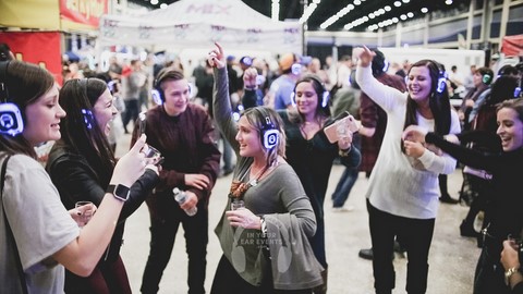 Silent Disco at Canalside